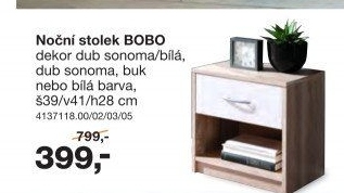 Noční stolek Bobo