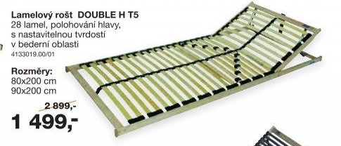 Rošt Double H T5