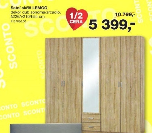 Šatní skříň Lemgo