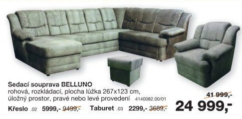 Sedací souprava Belluno