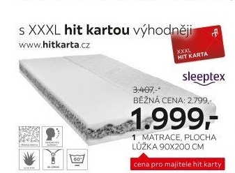 Matrace Sleeptex