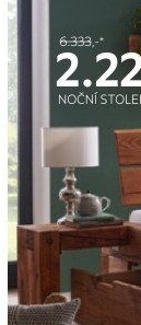 Noční stolek Linea Natura