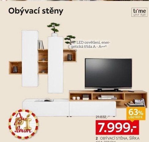 Obývací stěna Time your style