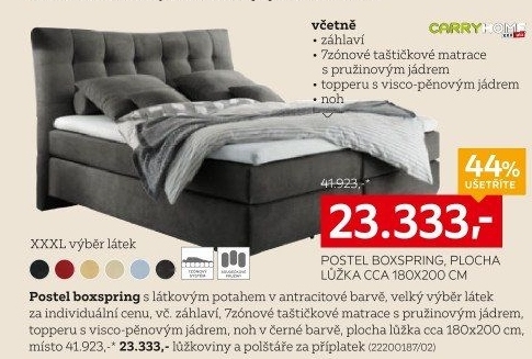 Postel Boxspring Carry Home