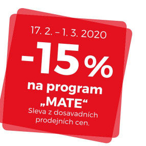 -15% na program Mate
