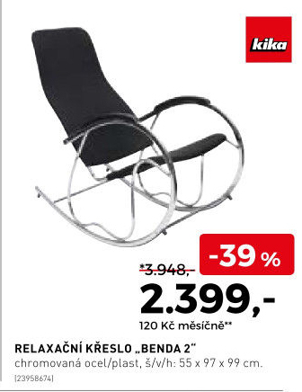 Křeslo benda 2