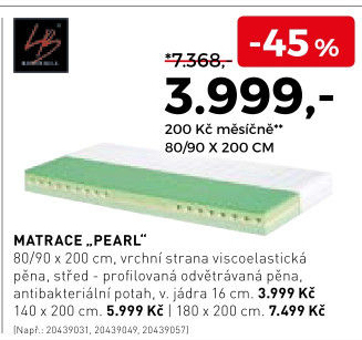 Matrace Pearl