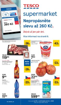 akční leták Tesco 19.2.2020-25.2.2020