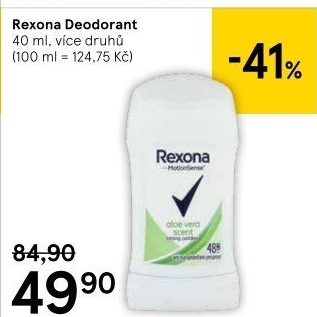 Deodoranty Rexona