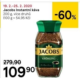 Instantní kávy Jacobs