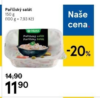 Pařížský salát Delika