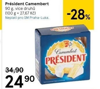 Sýr Camembert Président