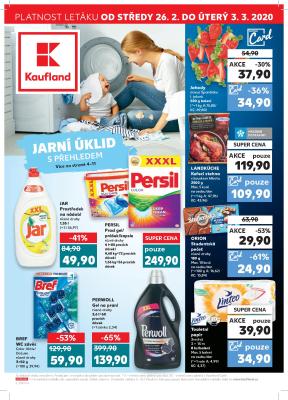 akční leták Kaufland 26.2.2020-3.3.2020