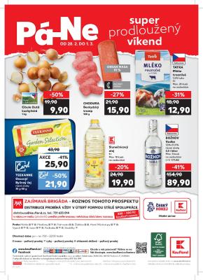 akční leták Kaufland 26.2.2020-3.3.2020