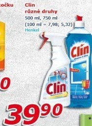 Prostředky čisticí Clin