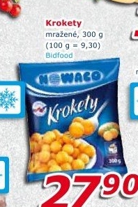 Krokety mražené Nowaco