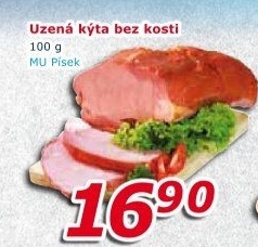 Uzená kýta bez kosti Maso uzeniny Písek