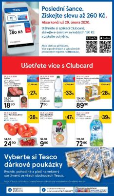 akční leták Tesco 26.2.2020-3.3.2020