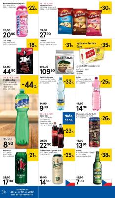 akční leták Tesco 26.2.2020-3.3.2020