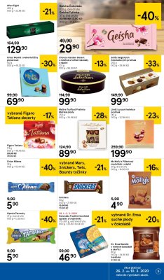 akční leták Tesco 26.2.2020-3.3.2020