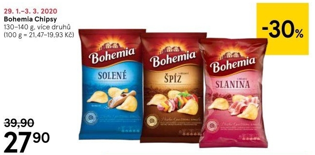 Chipsy Bohemia Chips