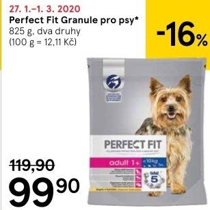 Granule pro psy Perfect Fit