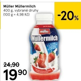 Nápoj mléčný Müller