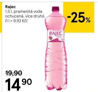 Ochucená voda Rajec