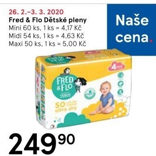 Pleny dětské Fred&amp