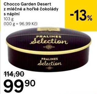 Pralinky Selection Chocco Garden