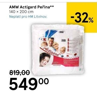 Přikrývka Actigard AMW