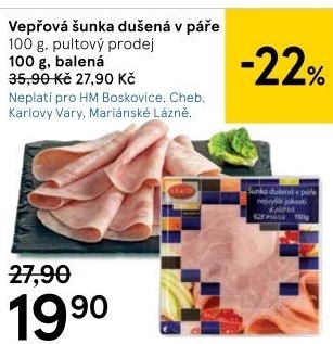 Šunka vepřová dušená LE&amp