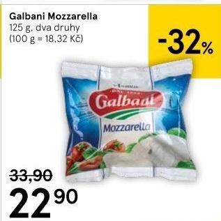 Sýr Mozzarella Galbani