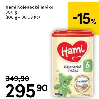 Výživa mléčná Hami
