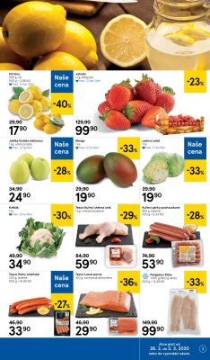 akční leták Tesco 26.2.2020-3.3.2020