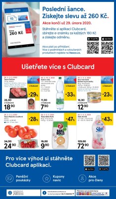 akční leták Tesco 26.2.2020-3.3.2020