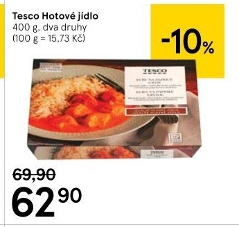 Hotová jídla Tesco