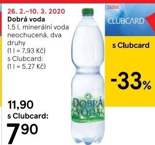 Přírodní voda Dobrá voda