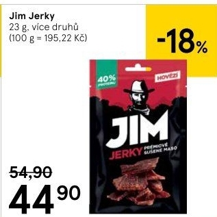 Sušené maso Jim Jerky