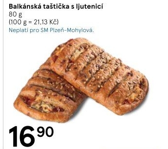 Taštička se slanou náplní