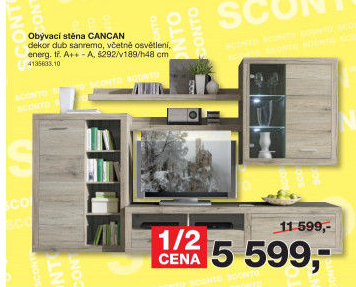 Obývací stěna Cancan