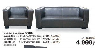 Pohovka Cube