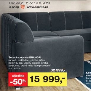 Sedací souprava Bravo-U