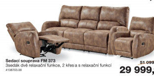 Sedací souprava s křesly FM 373 3-1-1