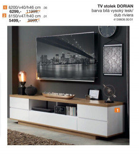 TV stolek Dorian