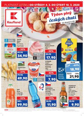 akční leták Kaufland 4.3.2020-10.3.2020
