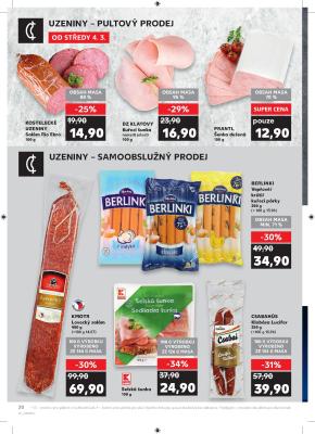 akční leták Kaufland 4.3.2020-10.3.2020