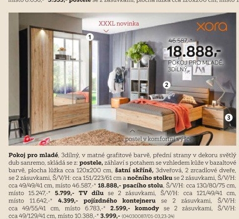 Dětský pokoj Xora