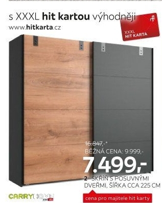 Šatní skříň Carry Home