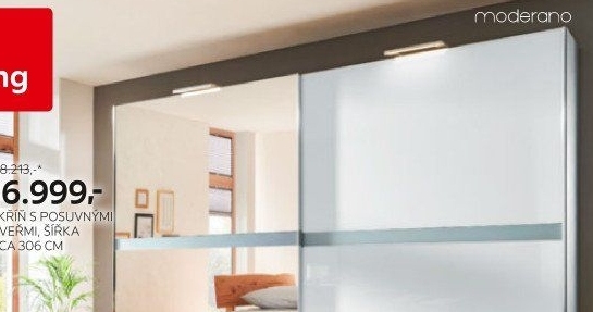 Šatní skříň Moderano